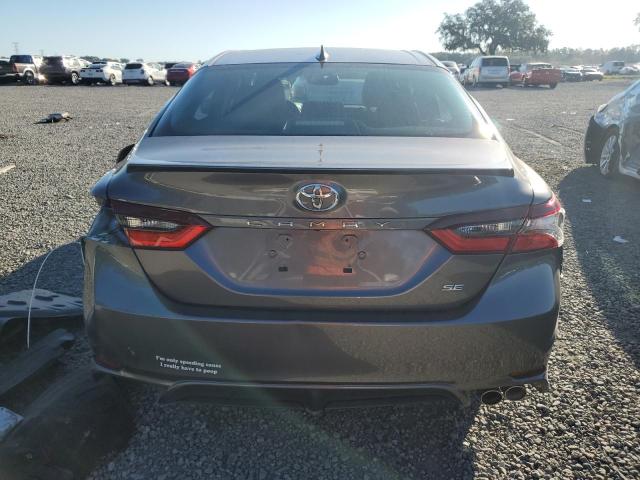 4T1T11AK4PU766649 - 2023 TOYOTA CAMRY SE NIGHT SHADE GRAY photo 6