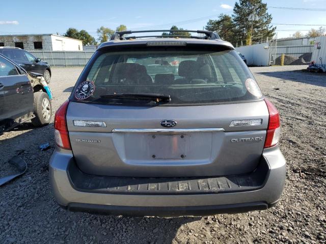 4S4BP61C287310634 - 2008 SUBARU OUTBACK 2.5I SILVER photo 6