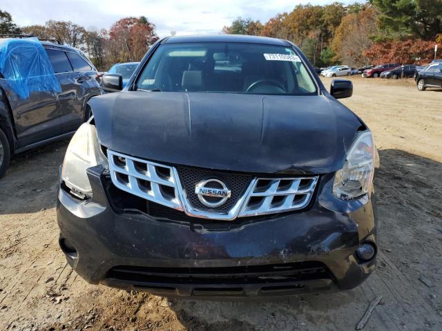 JN8AS5MV9DW603618 - 2013 NISSAN ROGUE S BLACK photo 5