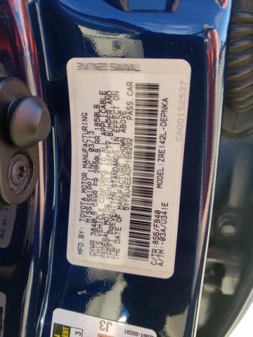 5YFBU4EE4DP168292 - 2013 TOYOTA COROLLA BASE 蓝色 照片 13