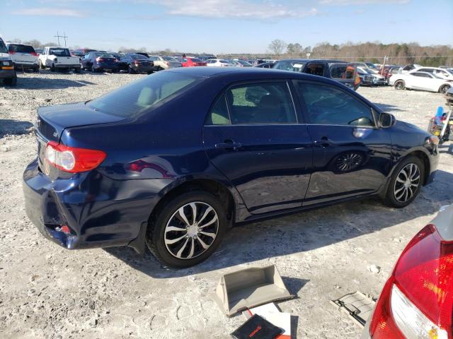 5YFBU4EE4DP168292 - 2013 TOYOTA COROLLA BASE BLUE photo 3