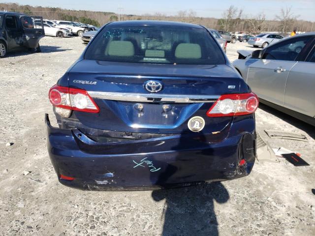 5YFBU4EE4DP168292 - 2013 TOYOTA COROLLA BASE 蓝色 照片 6