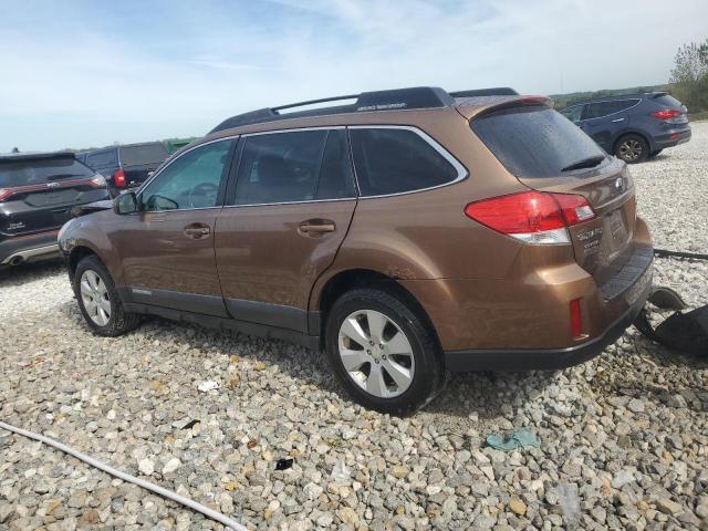 4S4BRCCC8B3349247 - 2011 SUBARU OUTBACK 2.5I PREMIUM TAN photo 2