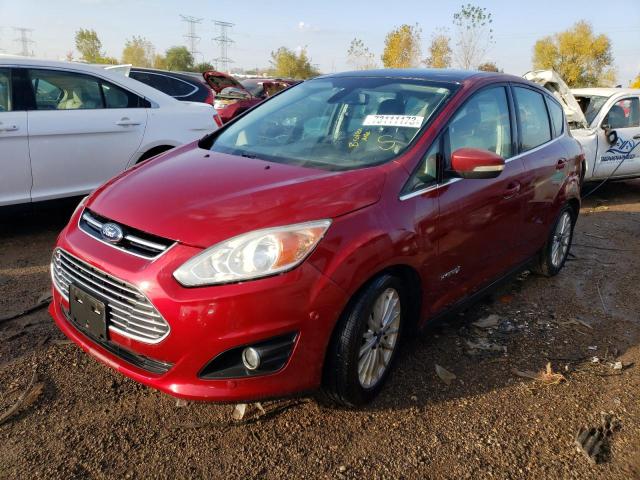 1FADP5BU4DL514549 - 2013 FORD C-MAX SEL RED photo 1