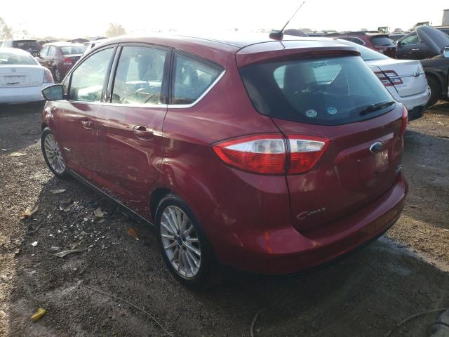 1FADP5BU4DL514549 - 2013 FORD C-MAX SEL RED photo 2