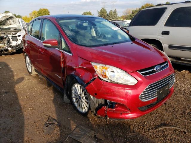 1FADP5BU4DL514549 - 2013 FORD C-MAX SEL RED photo 4