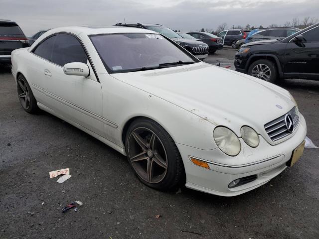 WDBPJ75J45A045755 - 2005 MERCEDES-BENZ CL 500 WHITE photo 4