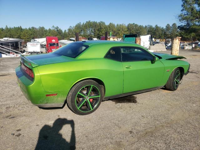 2B3CJ7DJ4BH601434 - 2011 DODGE CHALLENGER SRT-8 绿色 照片 3