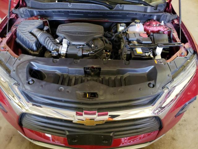 3GNKBHRSXKS666517 - 2019 CHEVROLET BLAZER 3LT BURGUNDY photo 11