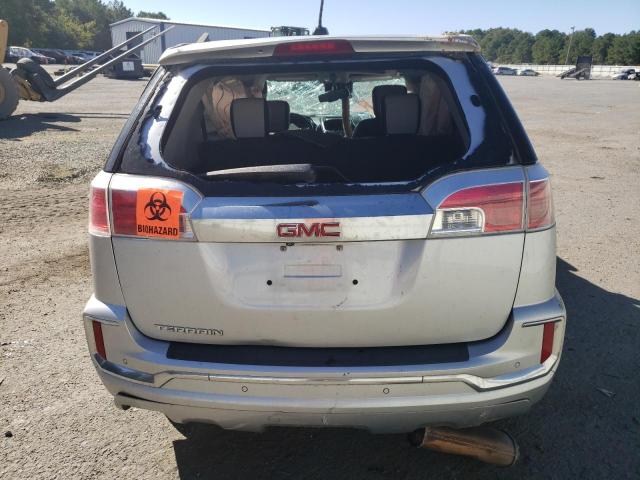 2GKALREK1G6130370 - 2016 GMC TERRAIN DENALI SILVER photo 6