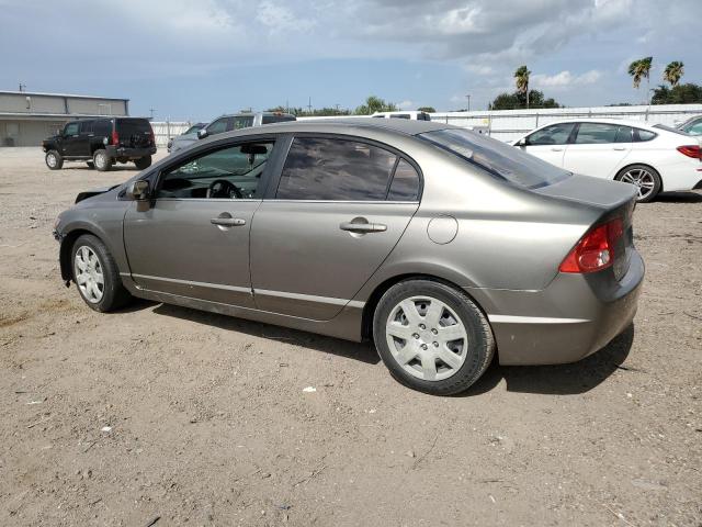 1HGFA16536L050335 - 2006 HONDA CIVIC LX SILVER photo 2