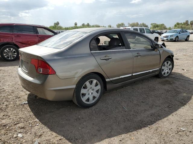 1HGFA16536L050335 - 2006 HONDA CIVIC LX SILVER photo 3