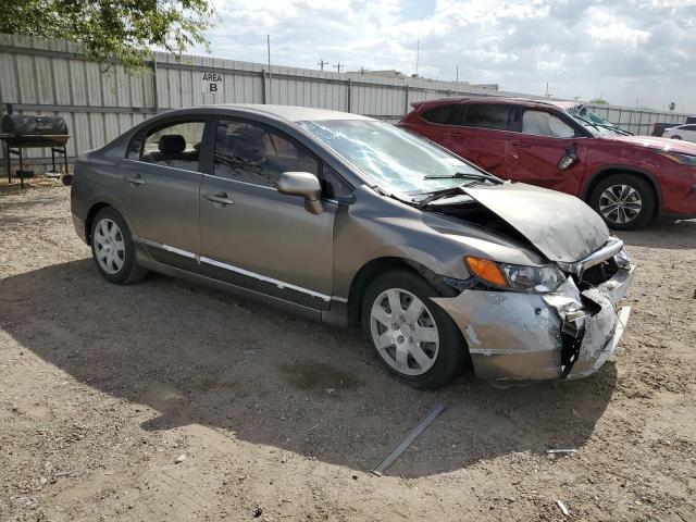 1HGFA16536L050335 - 2006 HONDA CIVIC LX SILVER photo 4