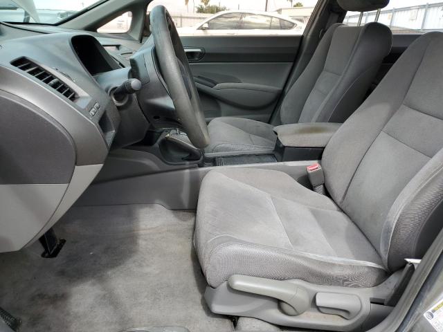 1HGFA16536L050335 - 2006 HONDA CIVIC LX SILVER photo 7