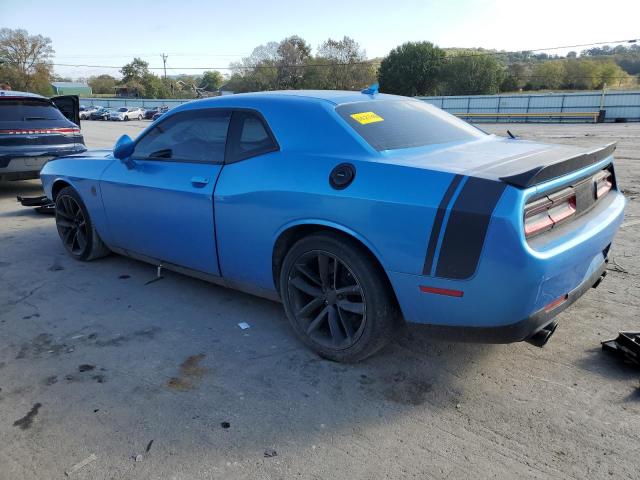 2C3CDZFJXGH255058 - 2016 DODGE CHALLENGER R/T SCAT PACK BLUE photo 2