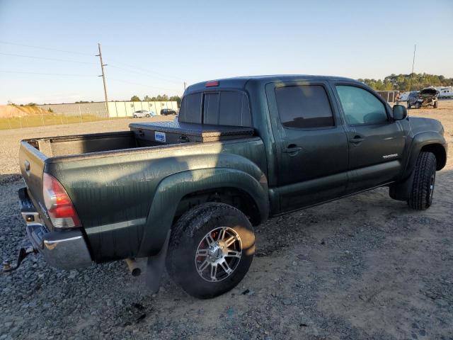5TFJU4GN6BX003836 - 2011 TOYOTA TACOMA DOUBLE CAB PRERUNNER GREEN photo 3