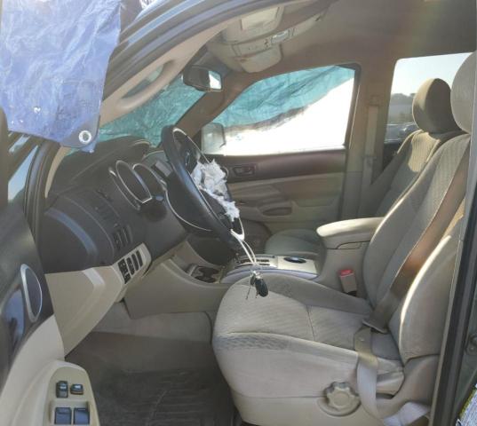 5TFJU4GN6BX003836 - 2011 TOYOTA TACOMA DOUBLE CAB PRERUNNER GREEN photo 7