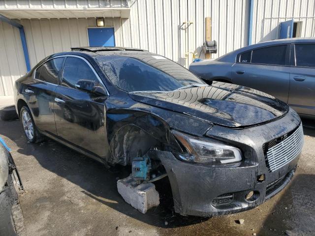 1N4AA5AP4DC837564 - 2013 NISSAN MAXIMA S BLACK photo 4