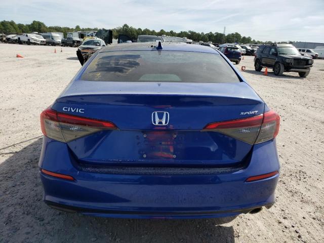 2HGFE2F57NH543974 - 2022 HONDA CIVIC SPORT BURN photo 6