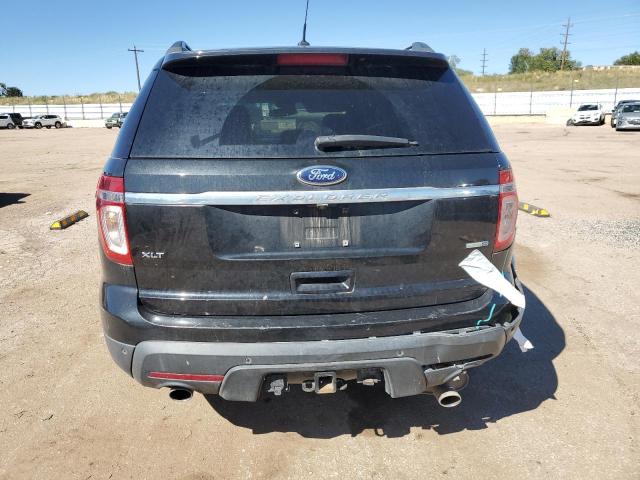 1FM5K8D87FGB11252 - 2015 FORD EXPLORER XLT BLACK photo 6