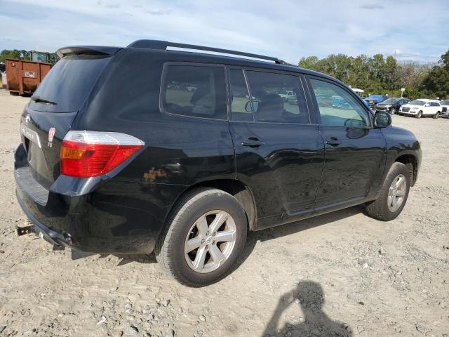 JTEDS41A582020217 - 2008 TOYOTA HIGHLANDER BLACK photo 3