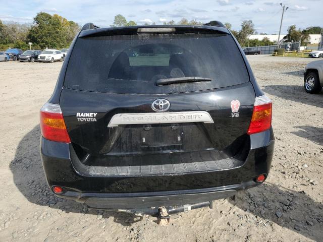 JTEDS41A582020217 - 2008 TOYOTA HIGHLANDER BLACK photo 6