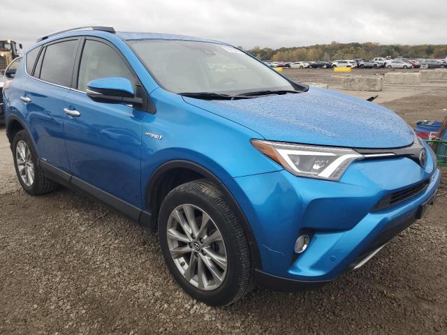 JTMDJREV9GD050552 - 2016 TOYOTA RAV4 HV LIMITED BLUE photo 4