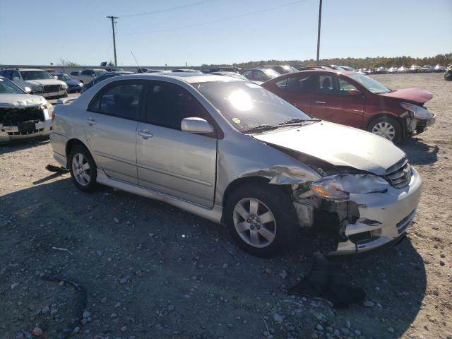 2T1BR32E54C183819 - 2004 TOYOTA COROLLA CE SILVER photo 4