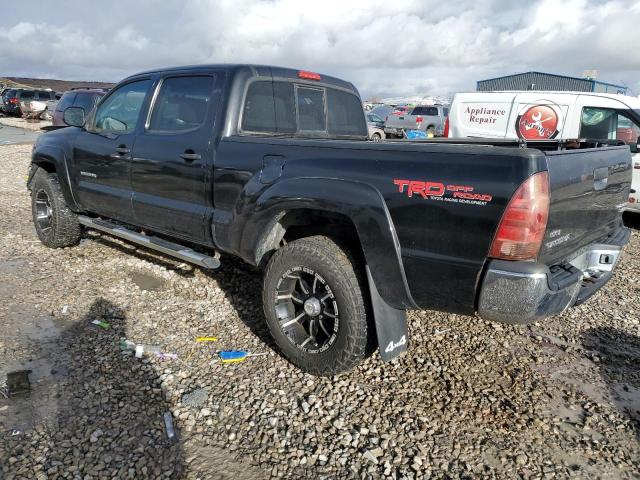 5TEMU52N87Z335030 - 2007 TOYOTA TACOMA DOUBLE CAB LONG BED BLACK photo 2