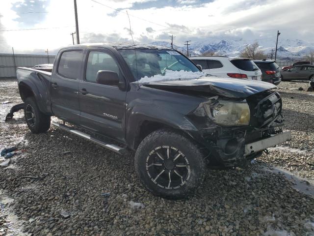 5TEMU52N87Z335030 - 2007 TOYOTA TACOMA DOUBLE CAB LONG BED BLACK photo 4