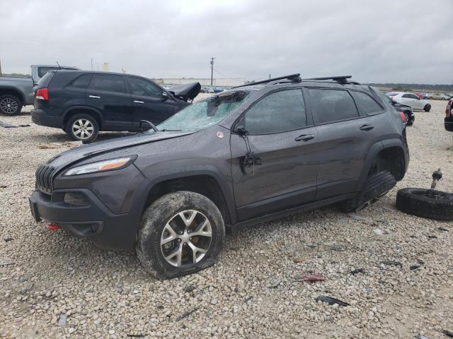 1C4PJMBX1JD572623 - 2018 JEEP CHEROKEE TRAILHAWK GRAY photo 1