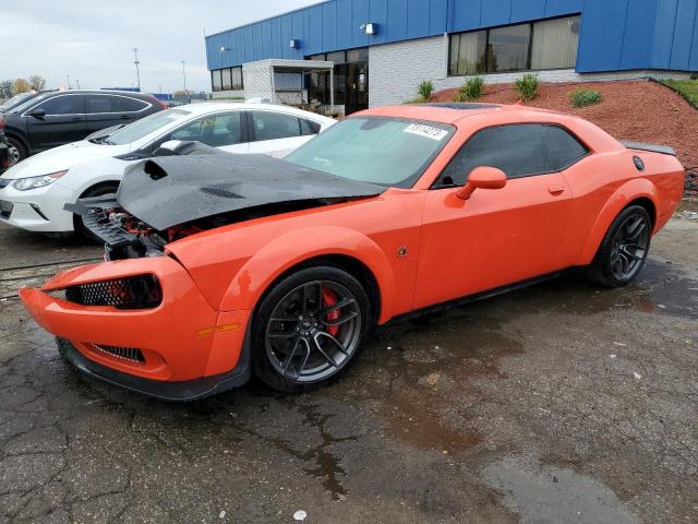 2C3CDZFJ3NH159561 - 2022 DODGE CHALLENGER R/T SCAT PACK RED photo 1