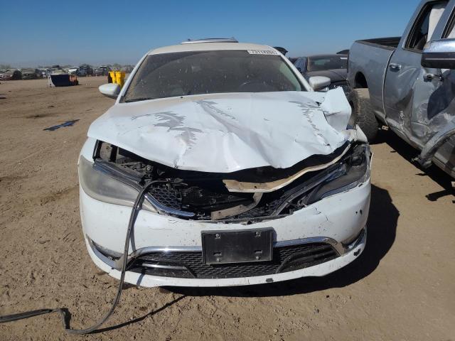 1C3CCCCGXFN519894 - 2015 CHRYSLER 200 C WHITE photo 5