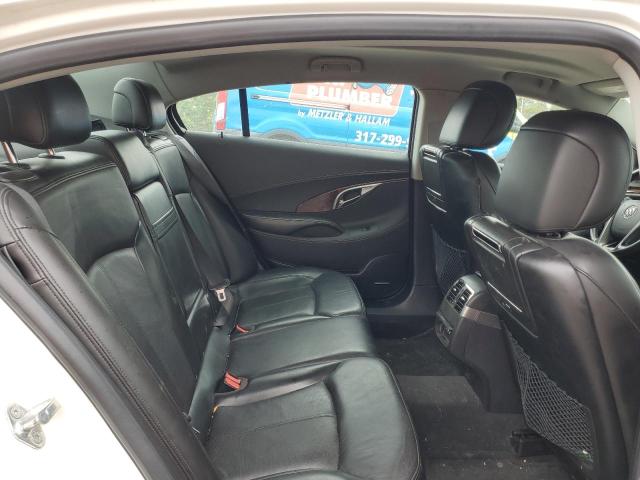 1G4GE5ED8BF103865 - 2011 BUICK LACROSSE CXS WHITE photo 10