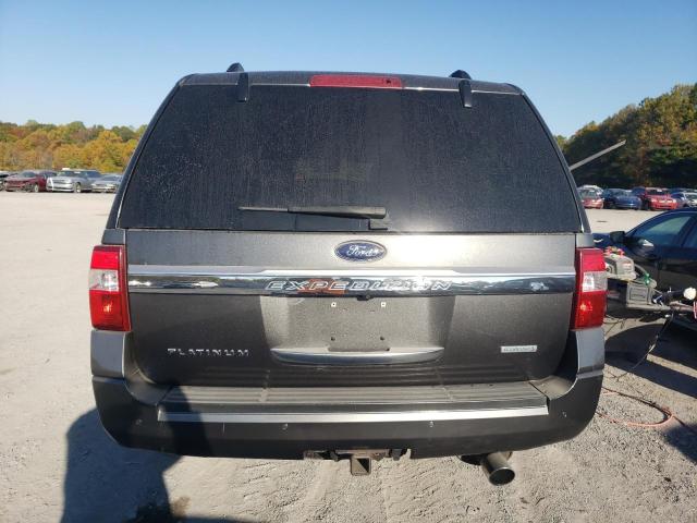 1FMJK1MTXHEA58569 - 2017 FORD EXPEDITION EL PLATINUM CHARCOAL photo 6