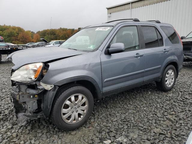 JHLRD78935C025555 - 2005 HONDA CR-V SE GRAY photo 1