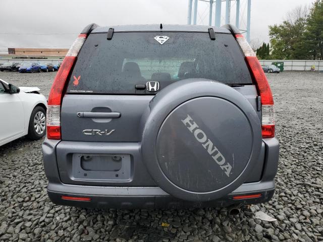 JHLRD78935C025555 - 2005 HONDA CR-V SE GRAY photo 6