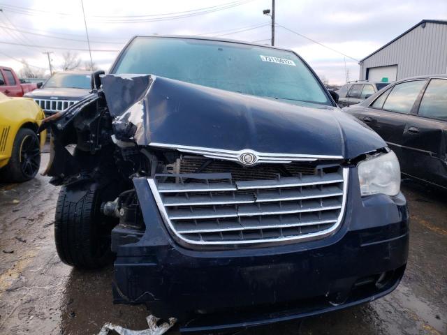 2A4RR8D18AR494138 - 2010 CHRYSLER TOWN & COU TOURING PLUS BLUE photo 5