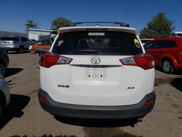 JTMWFREV6FD069472 - 2015 TOYOTA RAV4 XLE WHITE photo 6