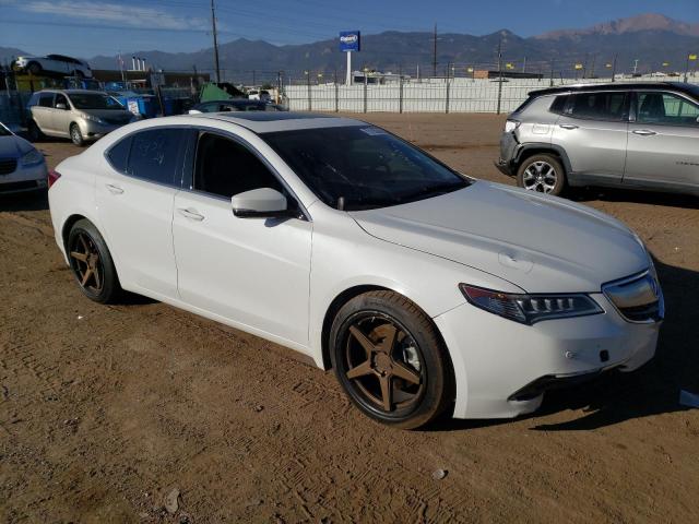19UUB3F76GA003766 - 2016 ACURA TLX ADVANCE WHITE photo 4