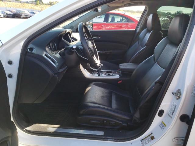 19UUB3F76GA003766 - 2016 ACURA TLX ADVANCE WHITE photo 7