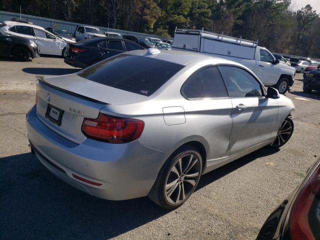 WBA1F9C51GV544242 - 2016 BMW 228 I SULEV SILVER photo 3