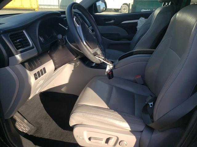 5TDJKRFH6GS252844 - 2016 TOYOTA HIGHLANDER XLE BLACK photo 7