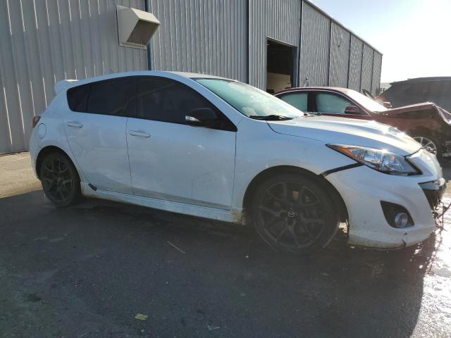 JM1BL1L32D1833973 - 2013 MAZDA SPEED 3 WHITE photo 4