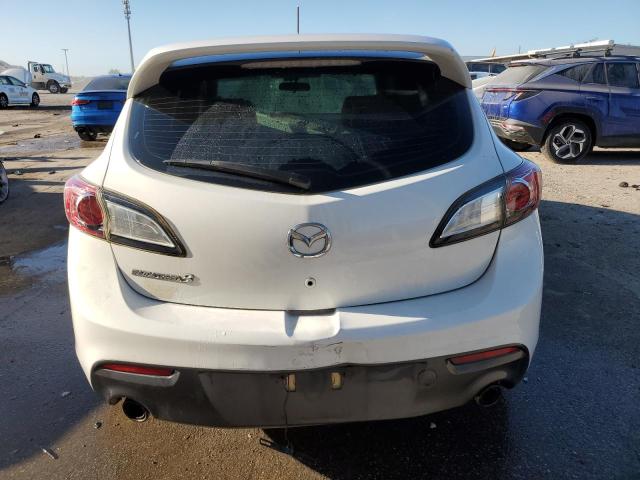 JM1BL1L32D1833973 - 2013 MAZDA SPEED 3 WHITE photo 6