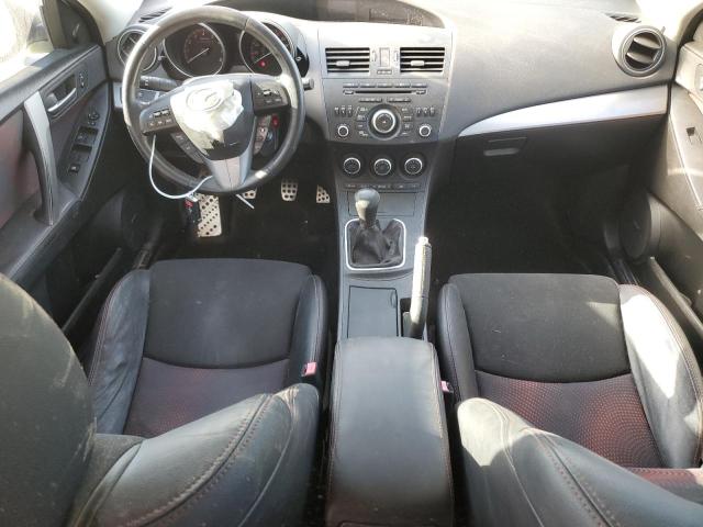JM1BL1L32D1833973 - 2013 MAZDA SPEED 3 WHITE photo 8