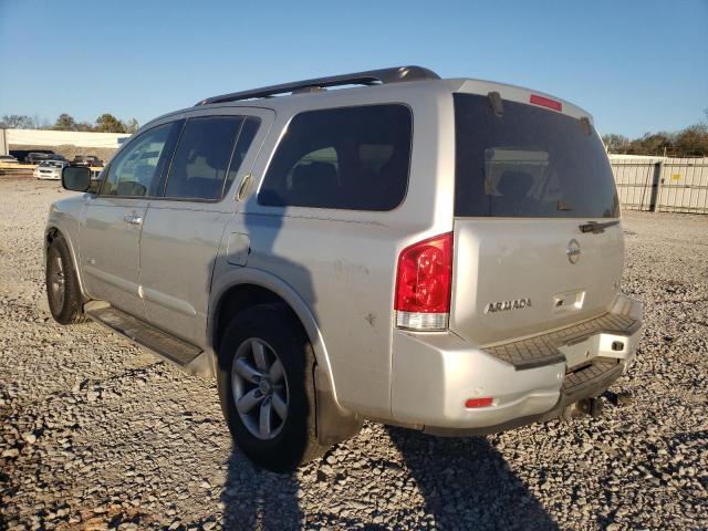 5N1AA08D68N624100 - 2008 NISSAN ARMADA SE GRAY photo 2