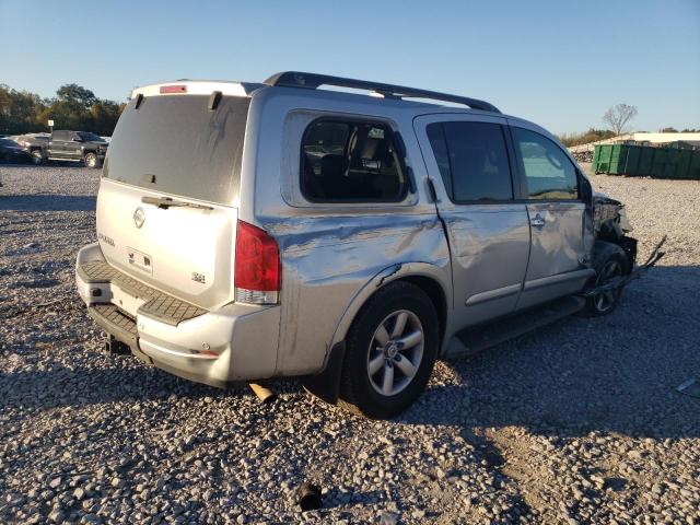 5N1AA08D68N624100 - 2008 NISSAN ARMADA SE GRAY photo 3