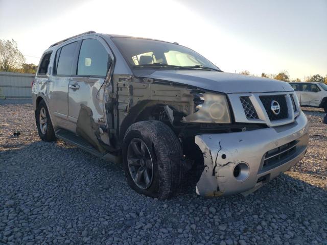 5N1AA08D68N624100 - 2008 NISSAN ARMADA SE GRAY photo 4