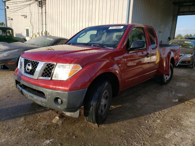 1N6BD06T66C474313 - 2006 NISSAN FRONTIER KING CAB XE RED photo 1
